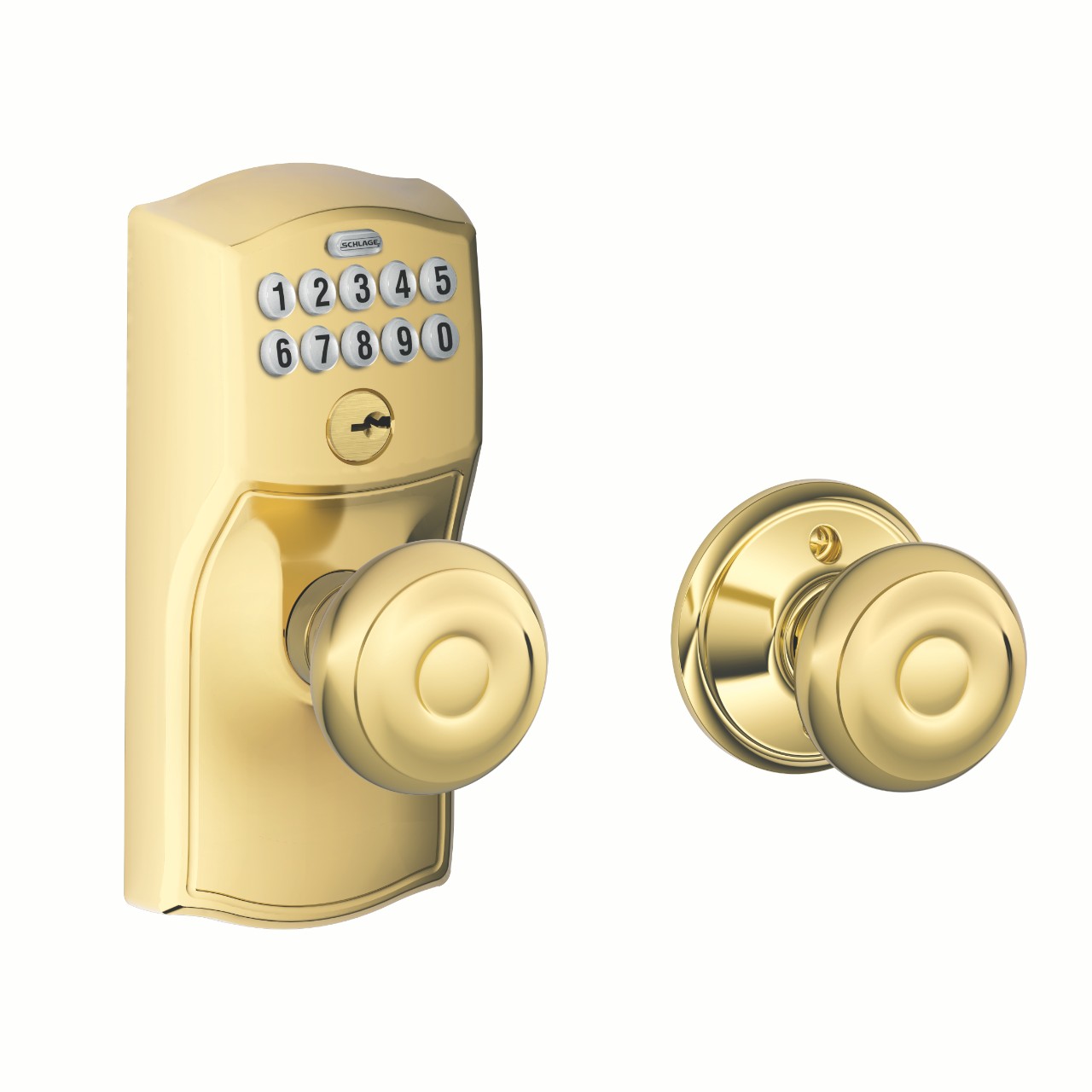 Schlage – Keypad Knob and Georgian Knob with Auto Lock