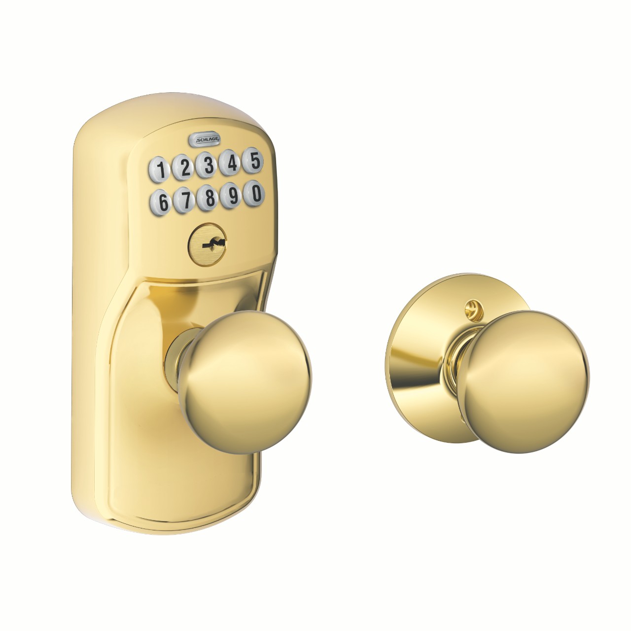 Schlage – Keypad Knob and Plymouth Knob with Auto Lock