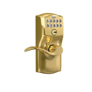 Schlage - Keypad Lever and Accent Lever with Flex Lock