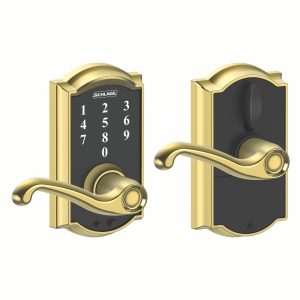 Schlage Touch™ Keyless Touchscreen Lever with Flair Lever