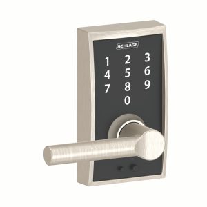 Schlage Touch™ Keyless Touchscreen Lever with Broadway Lever