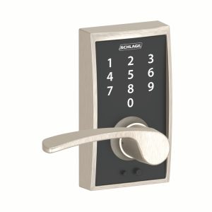 Schlage Touch™ Keyless Touchscreen Lever with Merano Lever