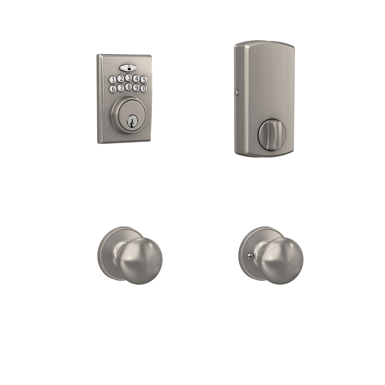 Schlage – Dexter® Keypad Deadbolt with Stratus Knob