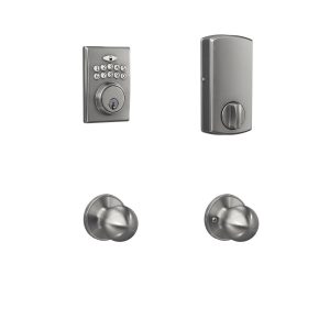 Schlage - Dexter® Keypad Deadbolt with Corona Knob