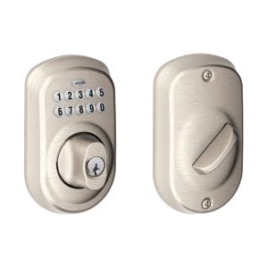 Schlage Plymouth Electronic Keypad Single Cylinder Deadbolt